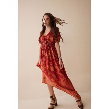 Bohera Krystal Dee Maxi Print Dress