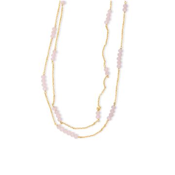LILAC VINE LAYERED NECKLACE