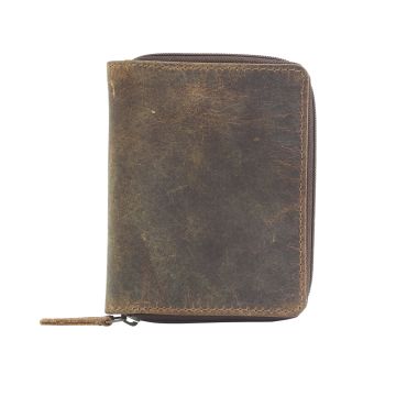 SMARTNESS OVERLOAD LEATHER AND HAIRON WALLET