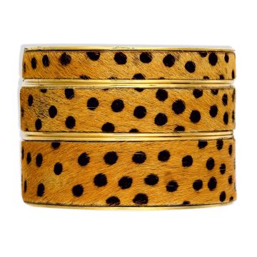 Black polka dots bracelet