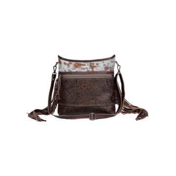 Classic Etchings 
Leather & Hair On Bag