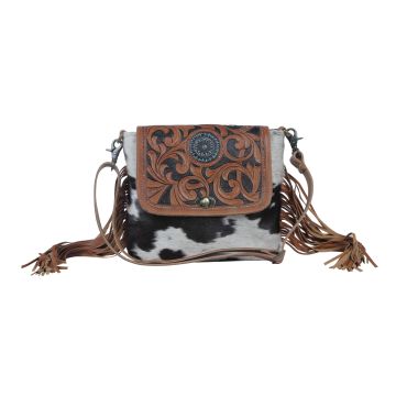 brown boughs 
Hand-Tooled Bag