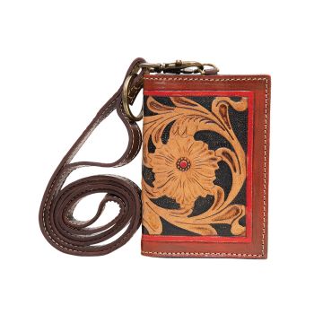 "WAVERING FLAMES ID CASE WITH LANYARD"