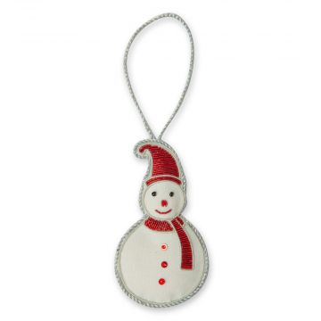 Jolly Day Snowman Ornament