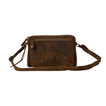 Auburn Montana Leather & Hairon Bag