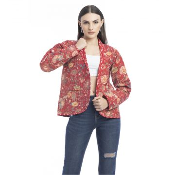 Evelyn Floral Stitched Jacket