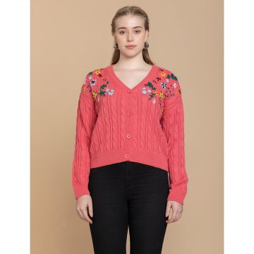 Alayna Floral Embroidered Sweater