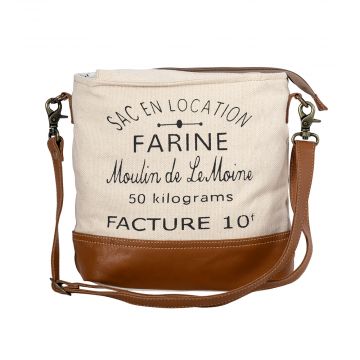 Farine Canvas Shoulder Bag