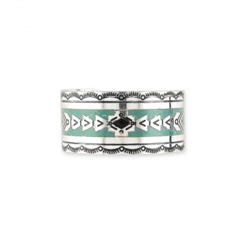 Mesa Heritage Etched Metal Cuff Bracelet