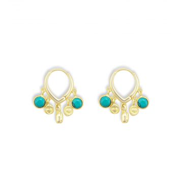 Azalea Charm Adorned Earrings