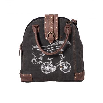 Do Well Bicycle Canvas Shoulder Bag