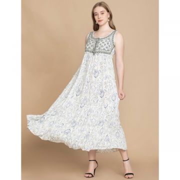 Stella Accent Embroidered Dress