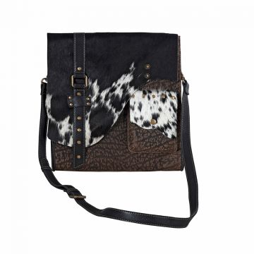 East Fork Ranch Leather & Hairon Bag