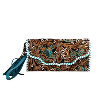 Dolly Trail Hand-Tooled Wallet