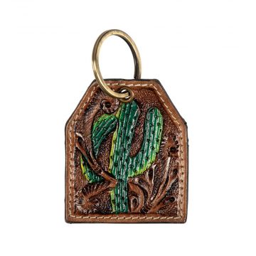 Classic Saguaro Cactus Key Fob