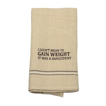 GAIN WEIGHT DISH TOWEL "SET OF 2"
