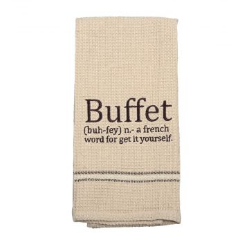 BUFFET DISH TOWEL "SET OF 2"