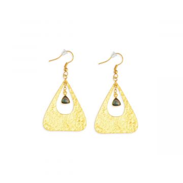 Holly Avenue Labrodorite Stone Earrings