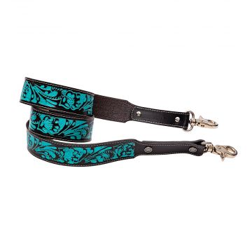 Rock Springs Hand-tooled Leather Strap