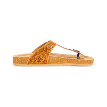 Rosie Trail Hand-tooled Sandals