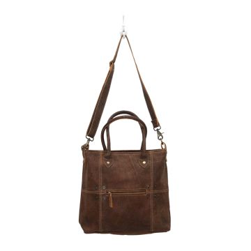 Button & Stitches Leather bag