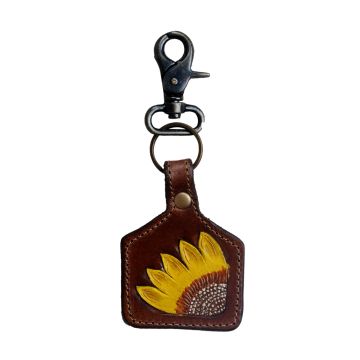 Sunflower Petals Keychain 