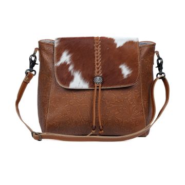 Mahogany
Leather & Hair On Bag