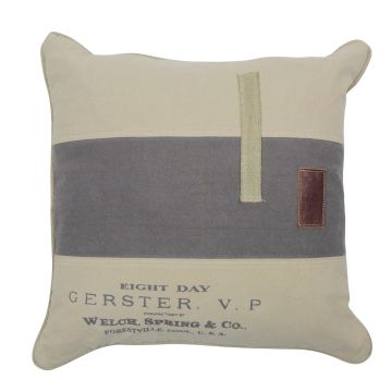 "Gray Eve Cushion Cover"